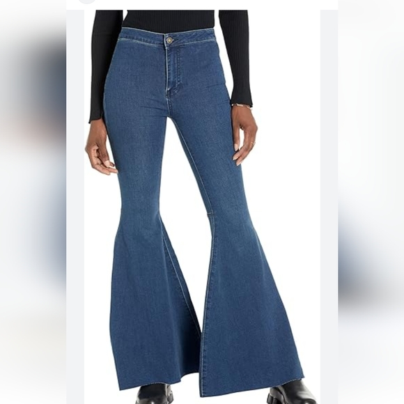 Free People Denim - Free People Float on Flare High Rise Denim